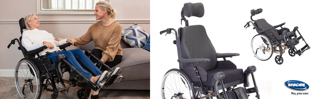 Der Multifunktionsrollstuhl Rea Clematis Pro von Invacare eignet sich perfekt als Pflegerollstuhl! Die Sitzkantelung mit Kopfstütze und weicher Rundumpolsterung ermöglicht es, dem Patienten im Stuhl zu liegen. Der Multifunktionsrollstuhl Rea Clematis Pro von Invacare eignet sich perfekt als Pflegerollstuhl! Die Sitzkantelung mit Kopfstütze und weicher Rundumpolsterung ermöglicht es, dem Patienten im Stuhl zu liegen.